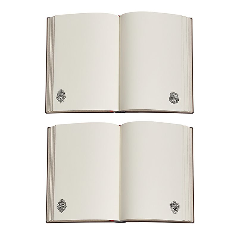 【ミディ 無地 2冊セット】Paperblanks ペーパーブランクス Harry Potter ハリーポッターハッフルパフ×レイブンクロー