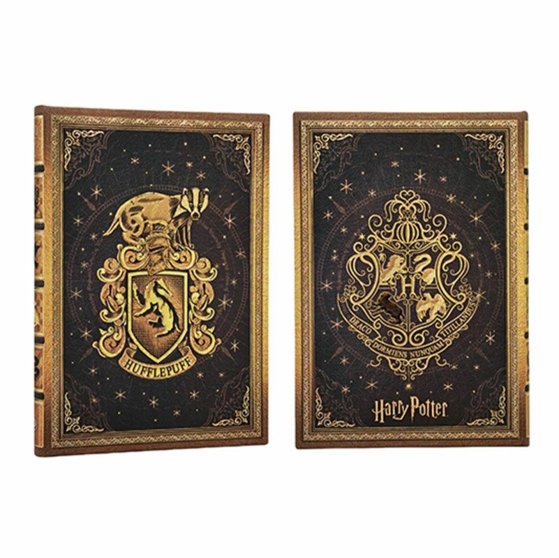 【ミディ 罫線 2冊セット】Paperblanks ペーパーブランクス Harry Potter ハリーポッターハッフルパフ×レイブンクロー