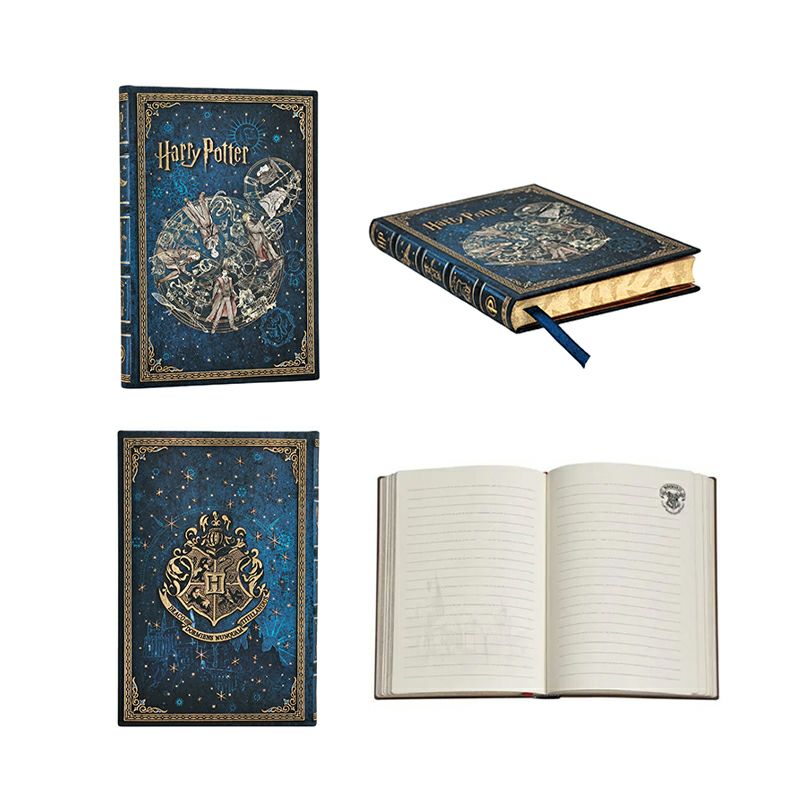 【ミニ/ミディ 罫線 2冊セット】Paperblanks ペーパーブランクス Harry Potter ハリーポッター ホグワーツの伝説(ミニ) グリフィンドール(ミディ)