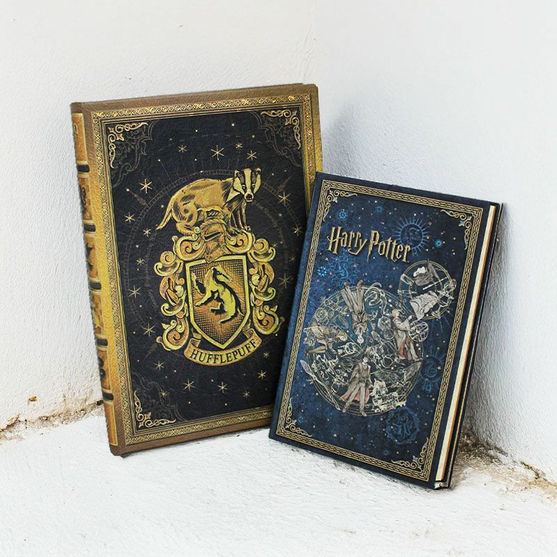 【ミニ/ミディ 無地 2冊セット】Paperblanks ペーパーブランクス Harry Potter ハリーポッター ホグワーツの伝説(ミニ) ハッフルパフ(ミディ)
