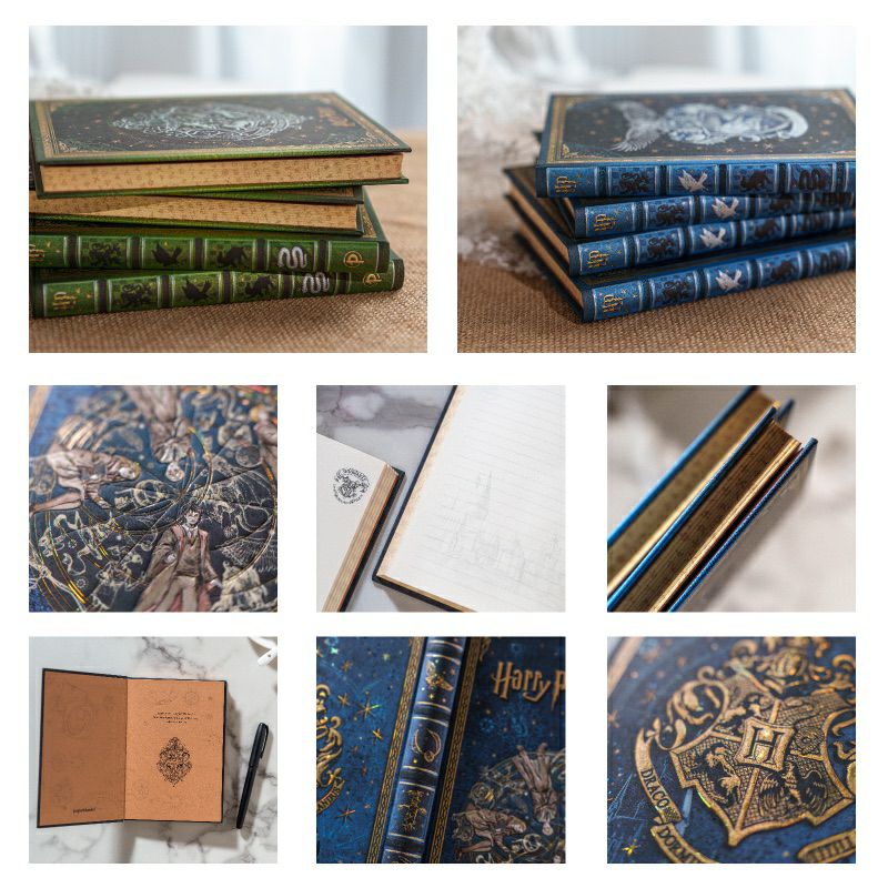 【ミディ 罫線 3冊 勉強セット】 Paperblanks ペーパーブランクス Harry Potter ハリーポッター ホグワーツの伝説 スリザリン レイブンクロー ノート
