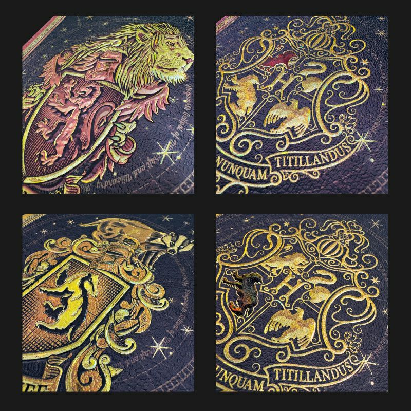 【ウルトラ/ミディ 無地 3冊 創作セット】 Paperblanks ペーパーブランクス Harry Potter ハリーポッター ホグワーツの伝説 グリフィンドール ハッフルパフ ノート