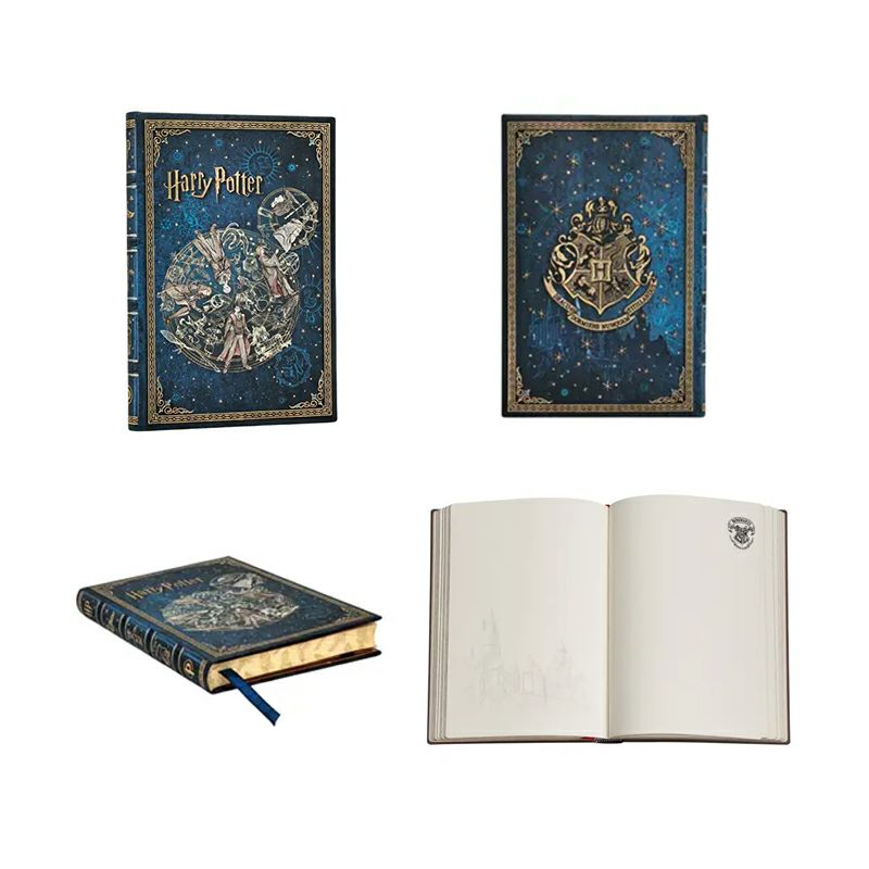【ウルトラ罫線/ミニ無地 2冊セット】 Paperblanks ペーパーブランクス ハリーポッター ホグワーツの伝説 ノート 