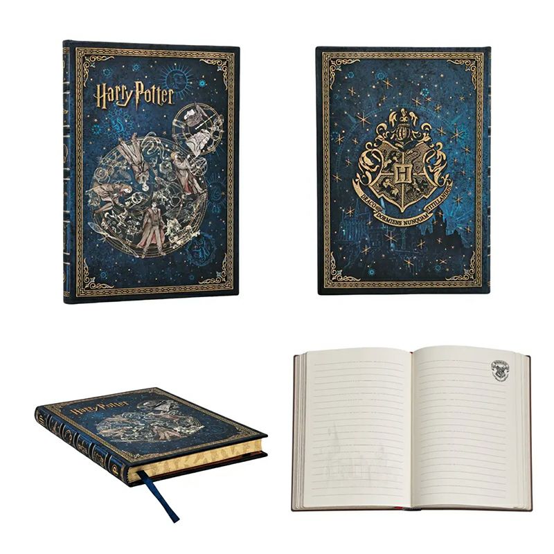 【ウルトラ無地/ミディ罫線 2冊セット】 Paperblanks ペーパーブランクス Harry Potter ハリーポッター ホグワーツの伝説 ノート 
