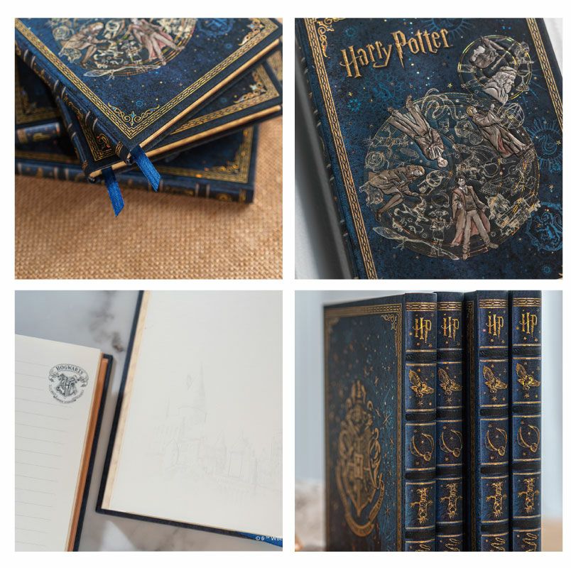 【ウルトラ無地/ミディ罫線 2冊セット】 Paperblanks ペーパーブランクス Harry Potter ハリーポッター ホグワーツの伝説 ノート 