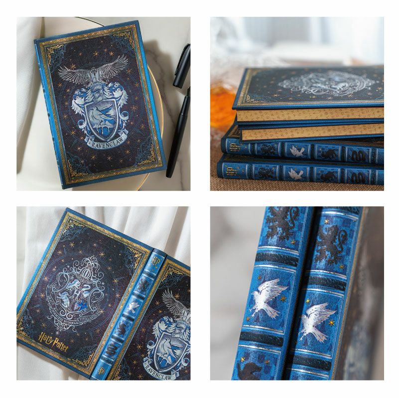 【ウルトラ無地/ミディ罫線 2冊セット】 Paperblanks ペーパーブランクス Harry Potter ハリーポッター ホグワーツの伝説 レイブンクロー ノート