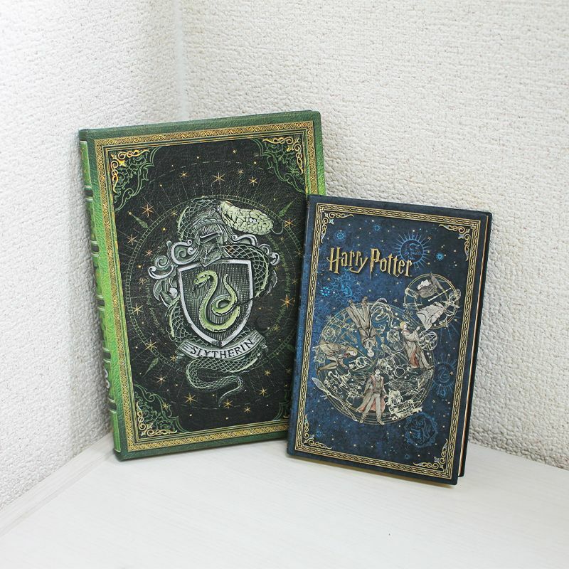 【mini罫線/ミディ無地 2冊セット】 Paperblanks ペーパーブランクス Harry Potter ハリーポッター ホグワーツの伝説 スリザリン ノート