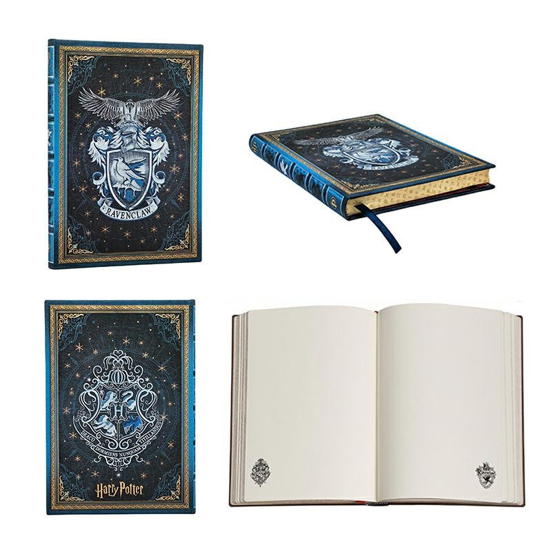 【mini罫線/ミディ無地 2冊セット】 Paperblanks ペーパーブランクス ハリーポッター ホグワーツ レイブンクロー