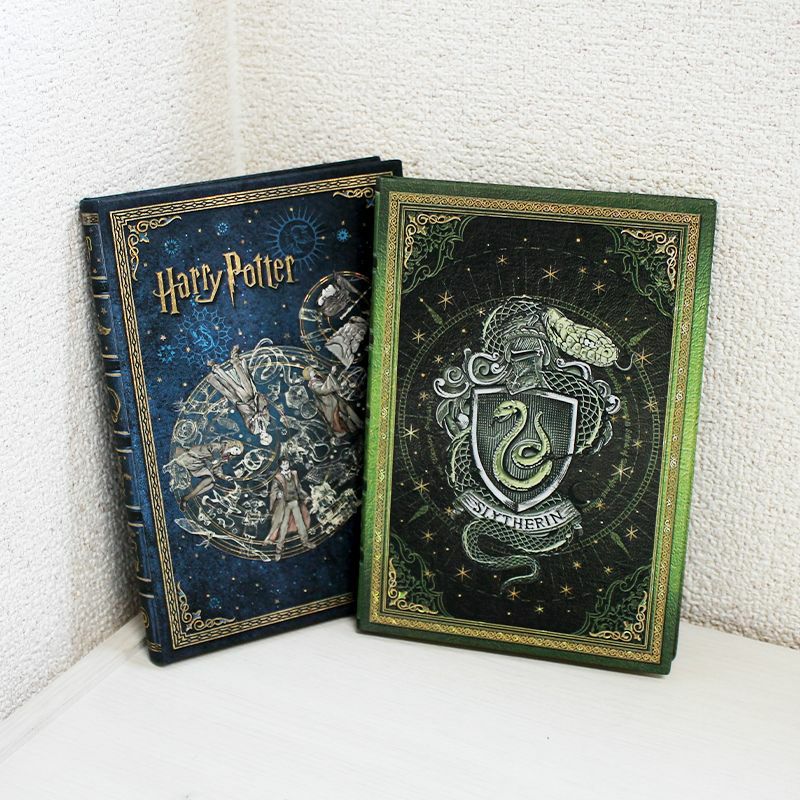 【ミディ無地/ミディ罫線 2冊セット】 Paperblanks ペーパーブランクス Harry Potter ハリーポッター ホグワーツの伝説 スリザリン ノート