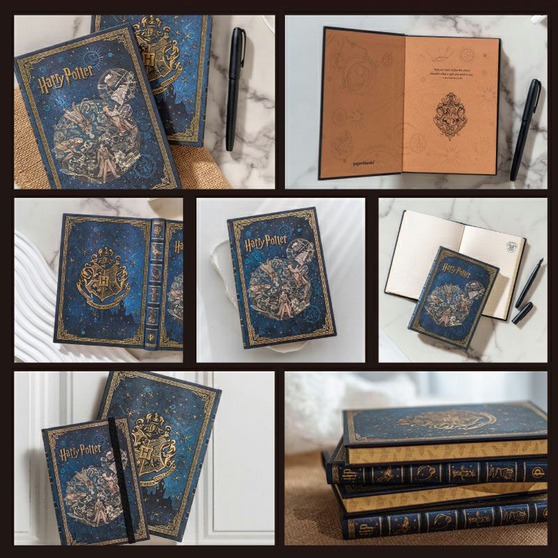【名入れ無料】ハリーポッター Harry Potter ハリポタ ラミー サファリ LAMY Safari 万年筆 ペーパーブランクス Paperblanks グリフィンドール ホグワーツの伝説 ウルトラ 無地 ノート 2点セット